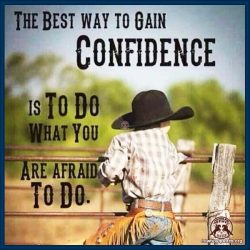 The Best way to Gain Confidence is To Do What You Are Afraid To Do.