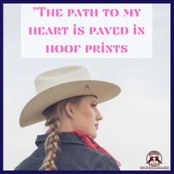 The path to my heart is paved in hoof prints