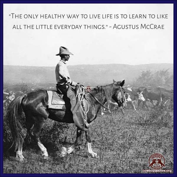The only healthy way to live life is to learn to like all the little everyday things